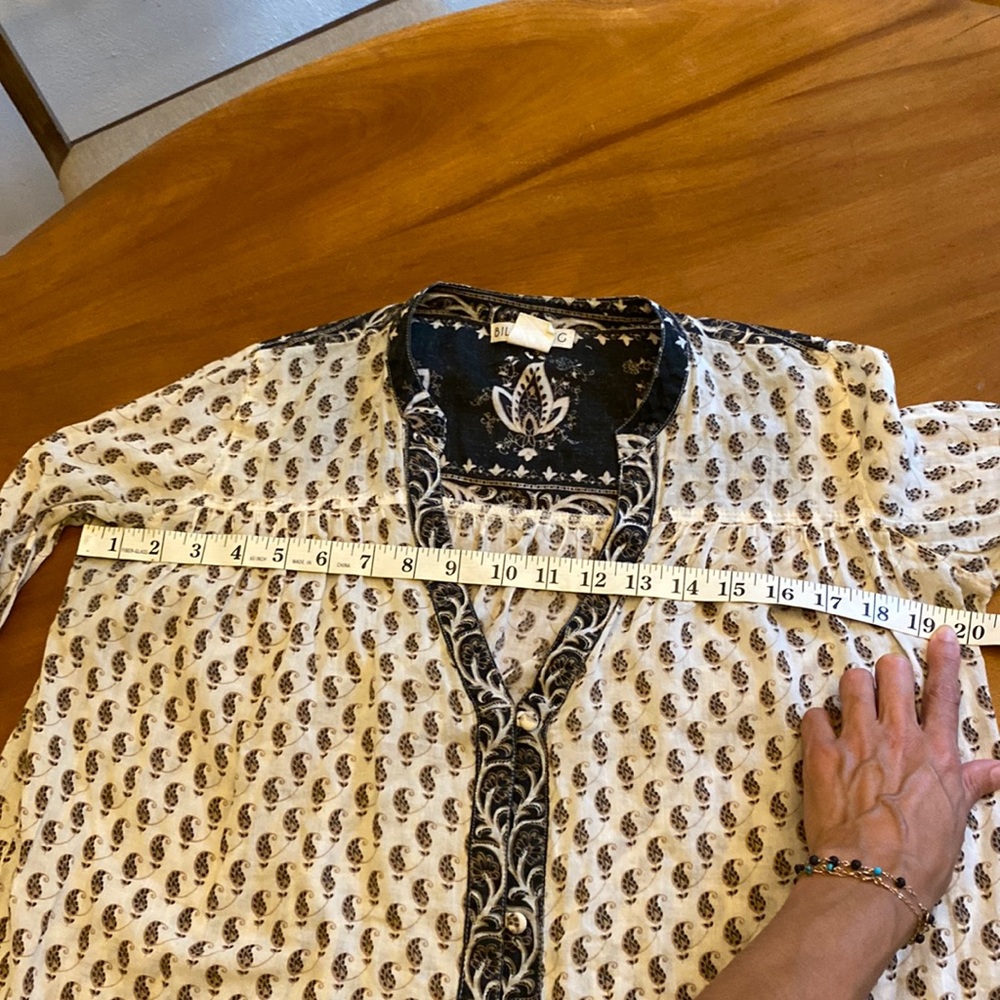 Billabong Boho lightweight Cotton Blouse